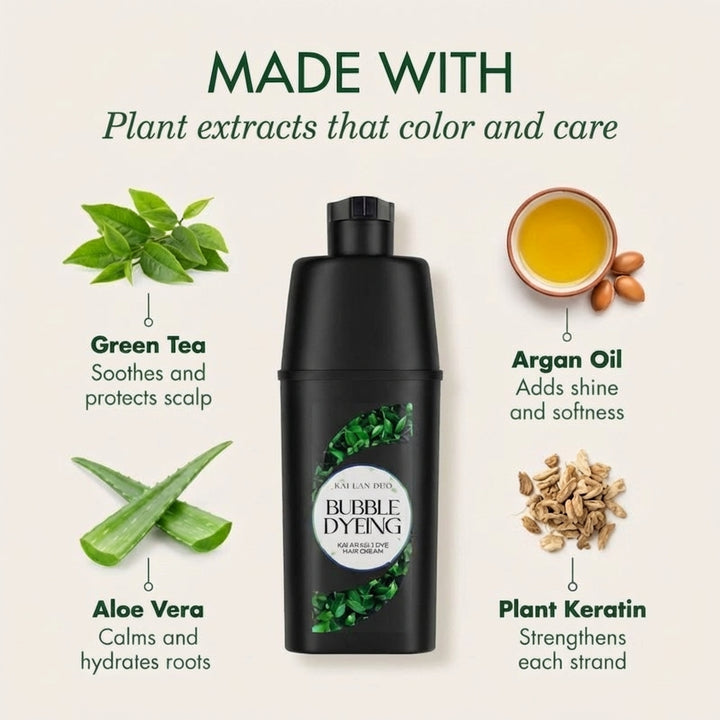 Silktone™ – Ammonia-Free Bubble Hair Dye | No Mess, No Fumes, Salon Color at Home + 50% OFF