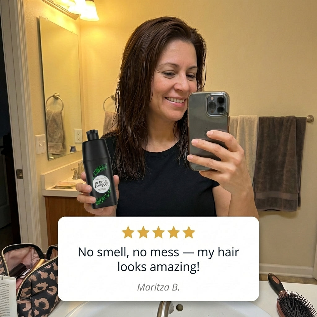 Silktone™ – Ammonia-Free Bubble Hair Dye | No Mess, No Fumes, Salon Color at Home + 50% OFF
