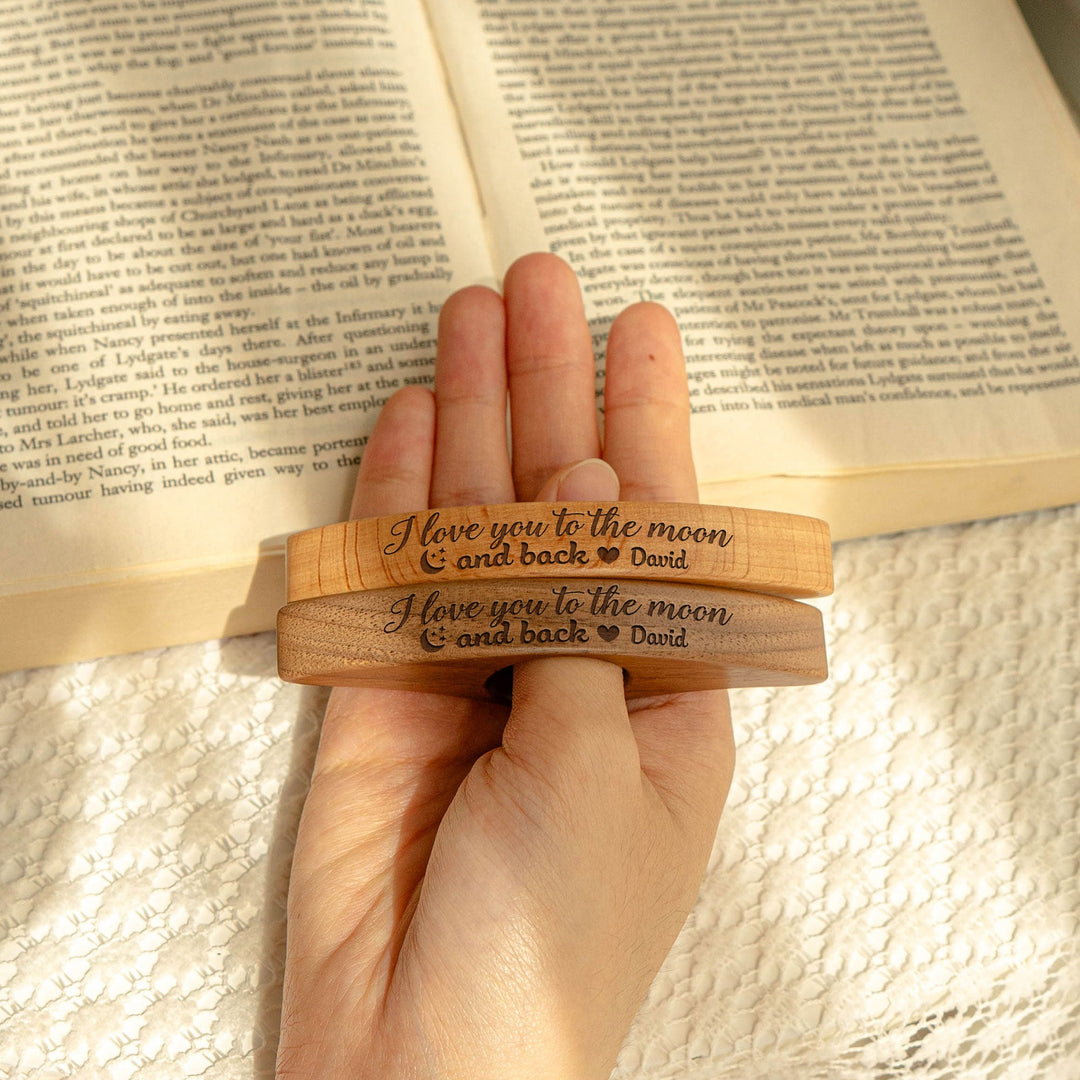 The MoonGlow Page Holder - Read Comfortably, Hands + 1+1 FREE