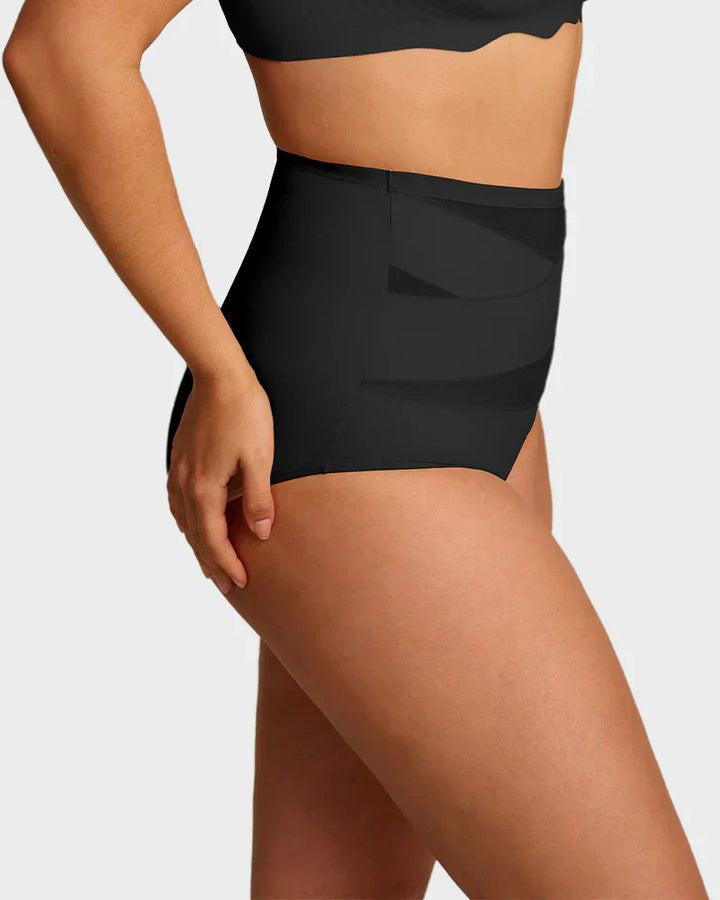Silhova – High-Waist Cross-Compression Tummy Control Panties + 1+1  FREE