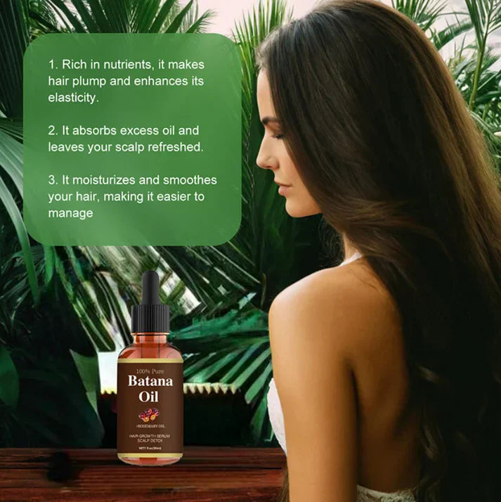 The AuraRoot Batana Oil — 100% Pure Formula for Natural Hair Growth - 50% OFF