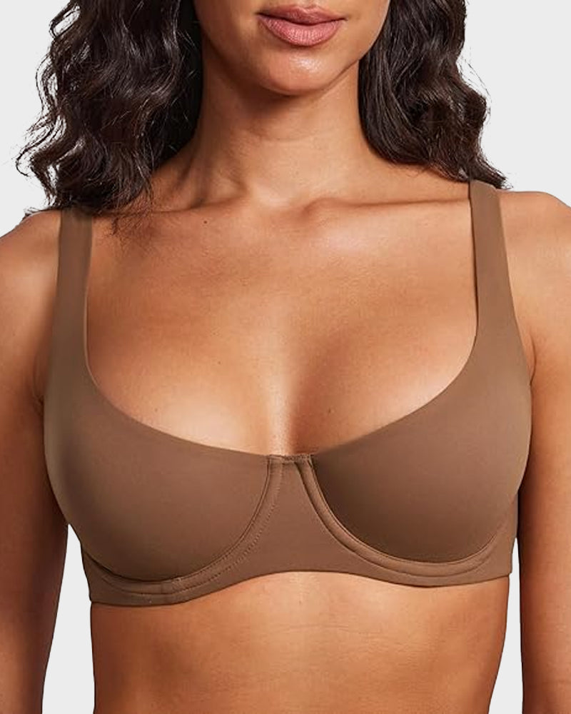 The CurveLift Balconette Bra - Seamless Support for a Perfect Figure + 50% OFF