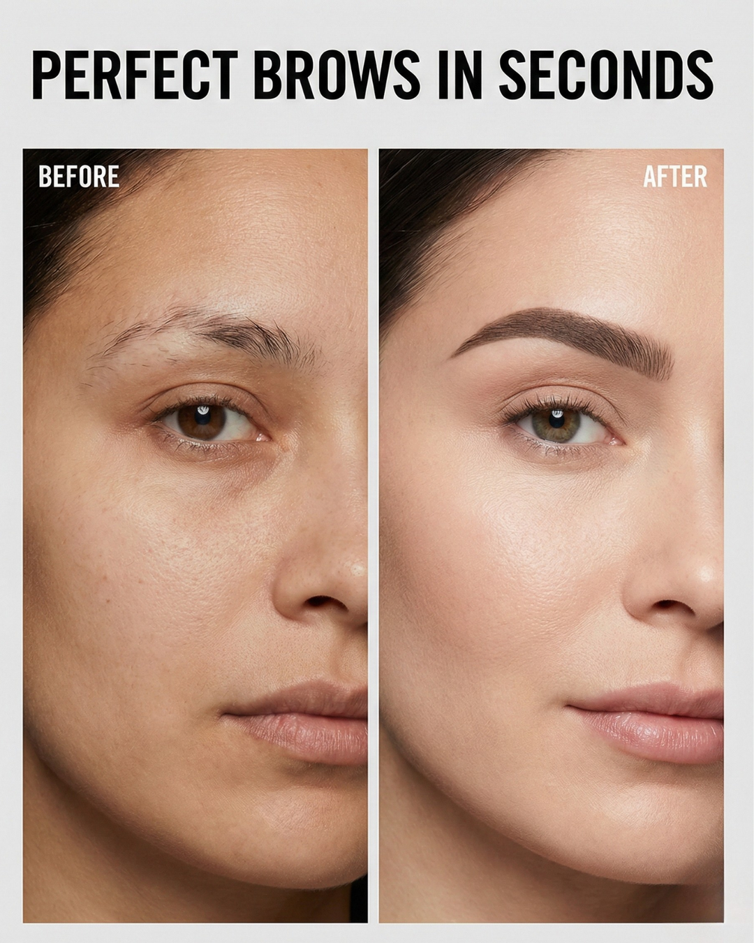 The Perfect Brow Stamp Kit - Flawless Brows in Minutes + 50% OFF