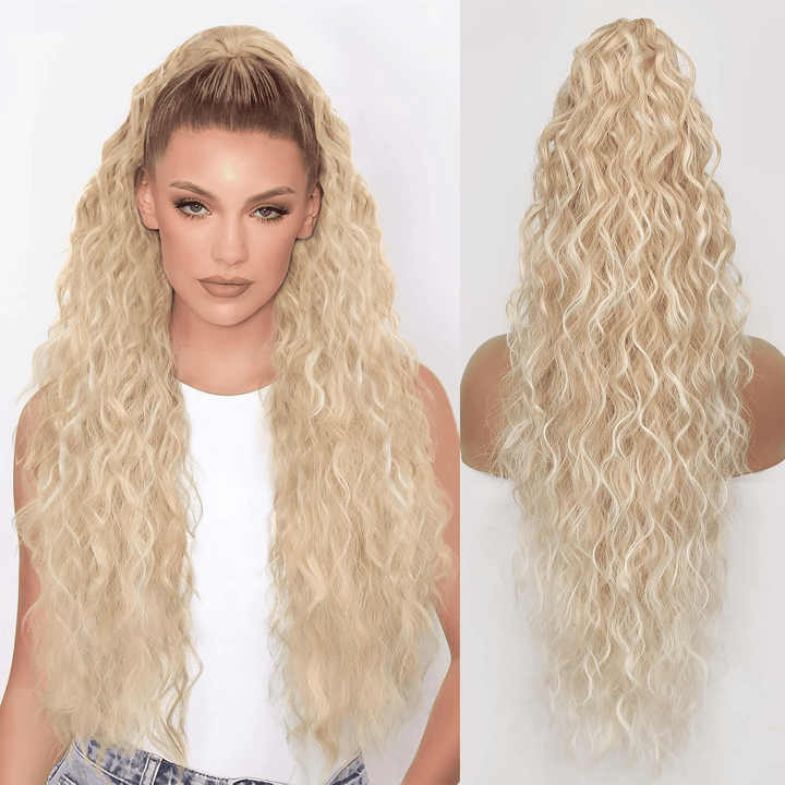 The SilkiPony  Extension - A Perfect Ponytail in Seconds + 50% OFF