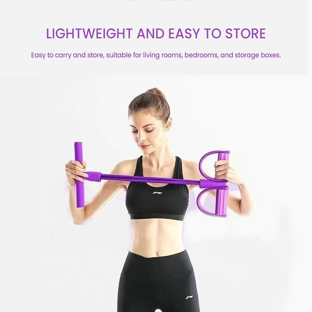 Pulseform™ – Adjustable 4-Tube Full-Body Pedal Resistance Trainer + 50% OFF