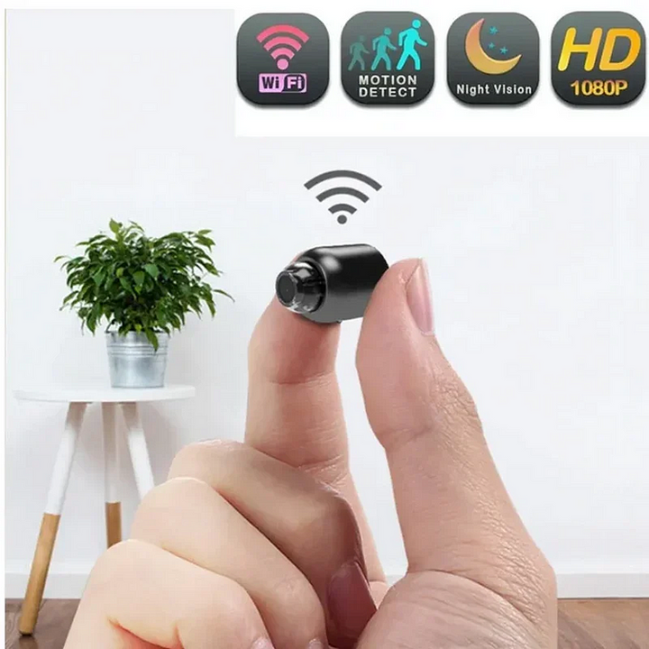 The WatchGuard Mini Cam - 1080P Security, USB Powered, and Anti-Theft +50% OFF