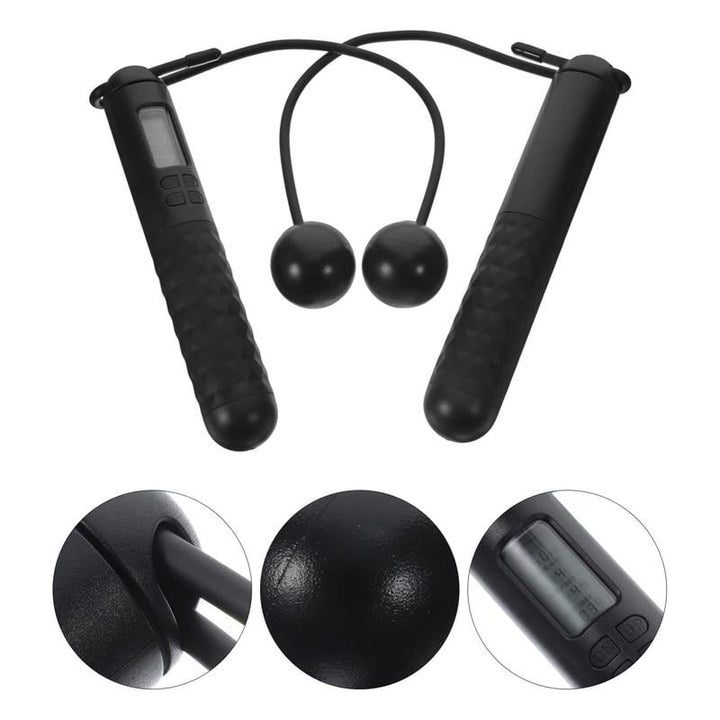 The AuraFit Smart Skipping Rope - Cordless/Rope Modes, Digital Counter, and Countdown +  50% OFF