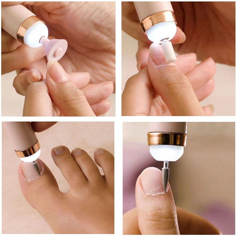 The AuraGlow Electric Manicure Set - Professional Salon Results, Compact Design, + 50% OFF