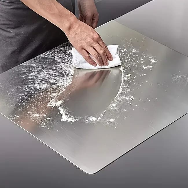 Mise™ – Non-Porous 316 Stainless Steel Cutting Board with Double-Sided Prep Surface + 50% OFF
