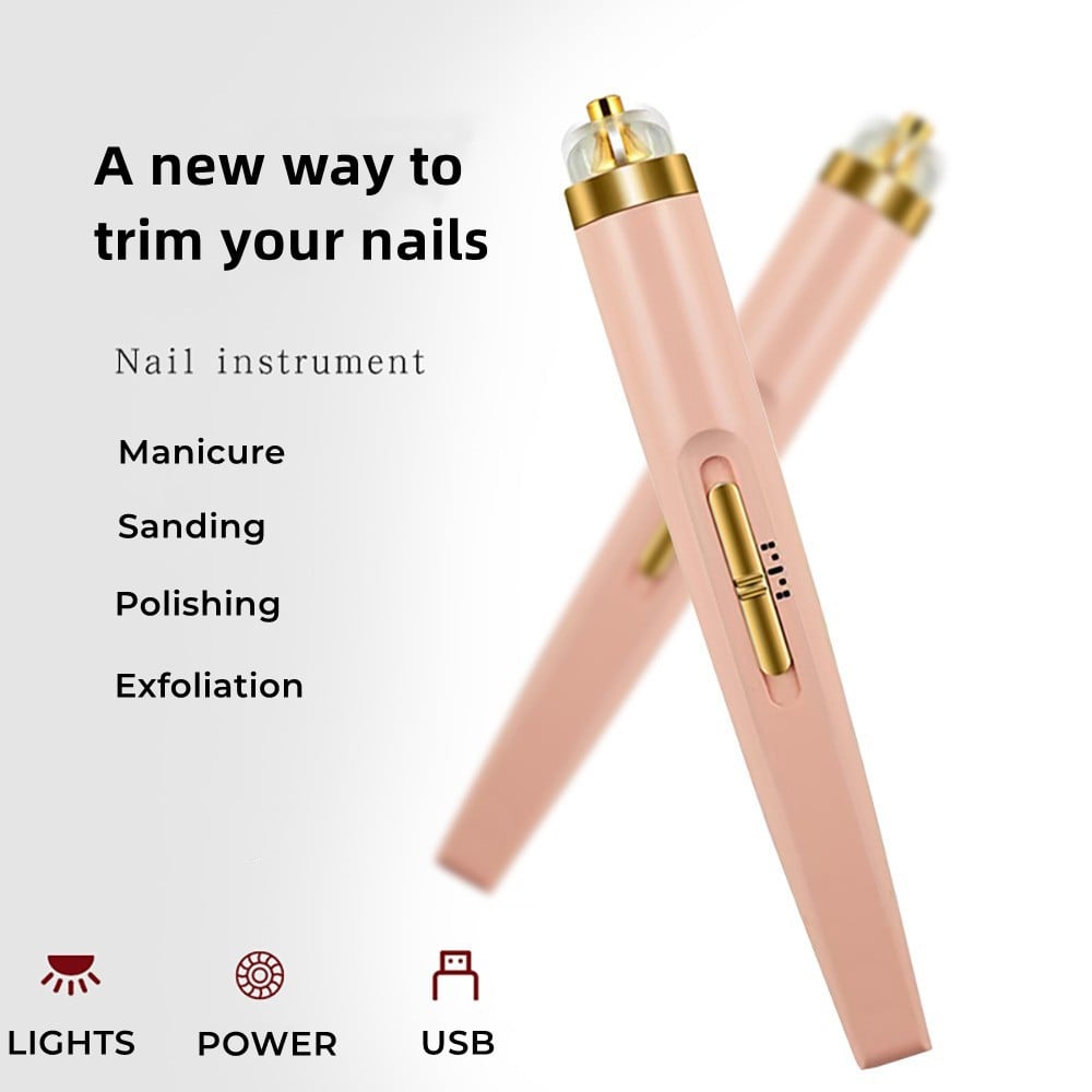 The AuraGlow Electric Manicure Set - Professional Salon Results, Compact Design, + 50% OFF