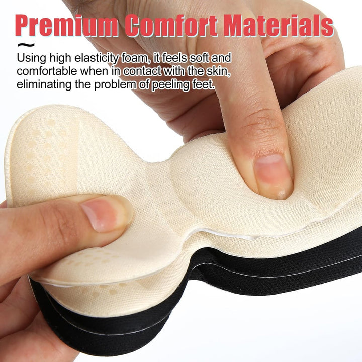 Hushstep™ – Cushioned Anti-Slip Heel Liners &amp; Forefoot Pads + 1+1 FREE