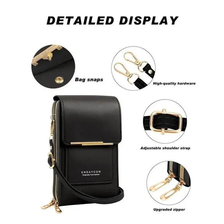 Ashford™ – Touchscreen Crossbody Phone Wallet with RFID Protection + 50% OFF