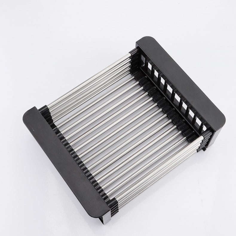 Basinwell™ – Expandable Stainless Steel Over-Sink Dish Drainer &amp; Produce Rack + 50% OFF