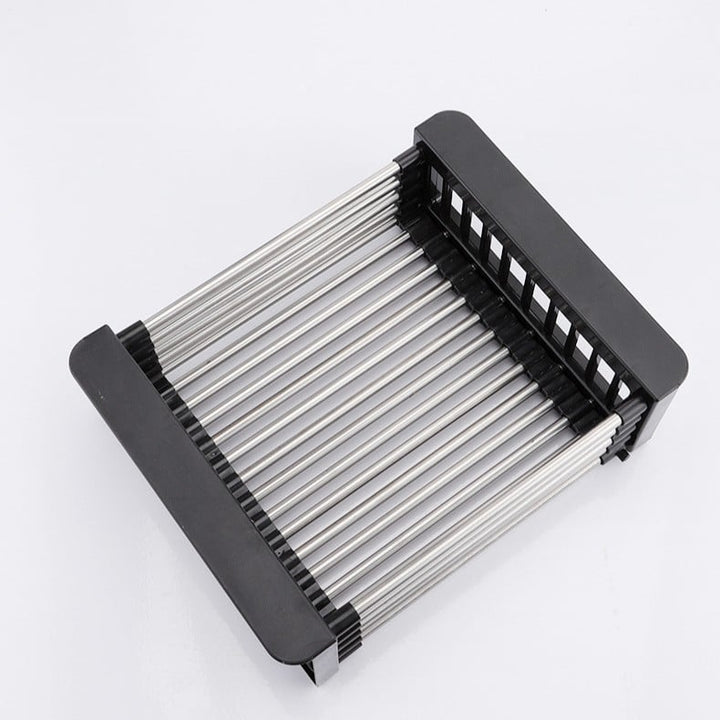 Basinwell™ – Expandable Stainless Steel Over-Sink Dish Drainer &amp; Produce Rack + 50% OFF