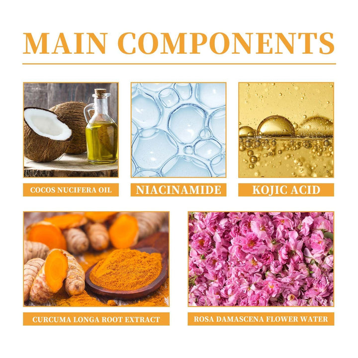 Deep Cleansing Turmeric Cleanser – Brighten, Purify &amp; Reveal Radiant Skin - 1+1 FREE
