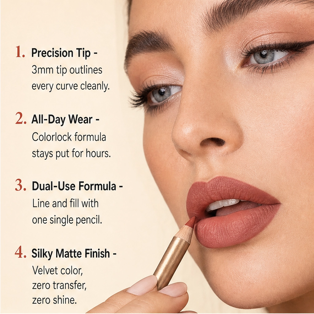 Velura™ – Smudge-Proof Matte Lip Liner Set + BUY 1 PICK 1