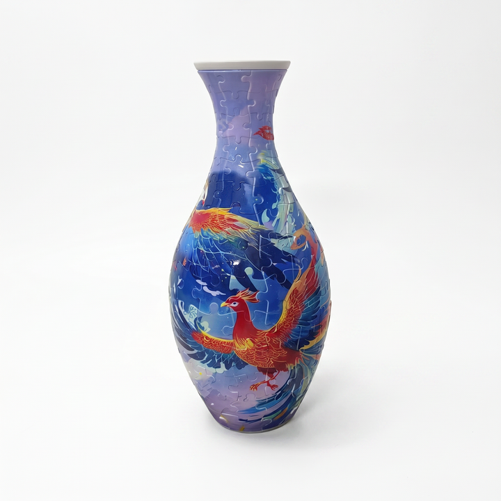 Petalcraft™ – DIY 3D Puzzle Vase with Built-In Water Reservoir for Real Flowers + 50% OFF