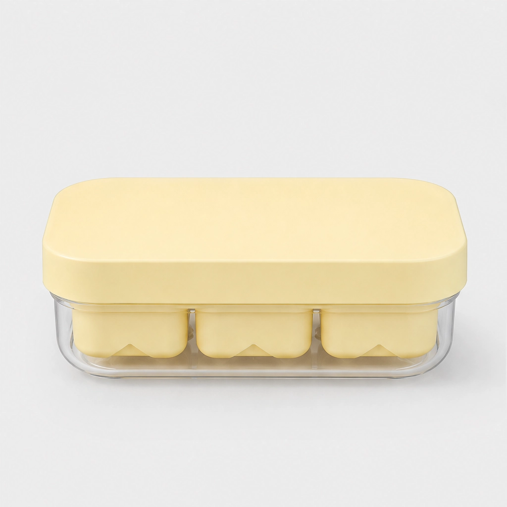 Snapfrost™ – Easy-Release 6-Cube Mini Ice Tray with Leak-Proof Lid + 50% OFF