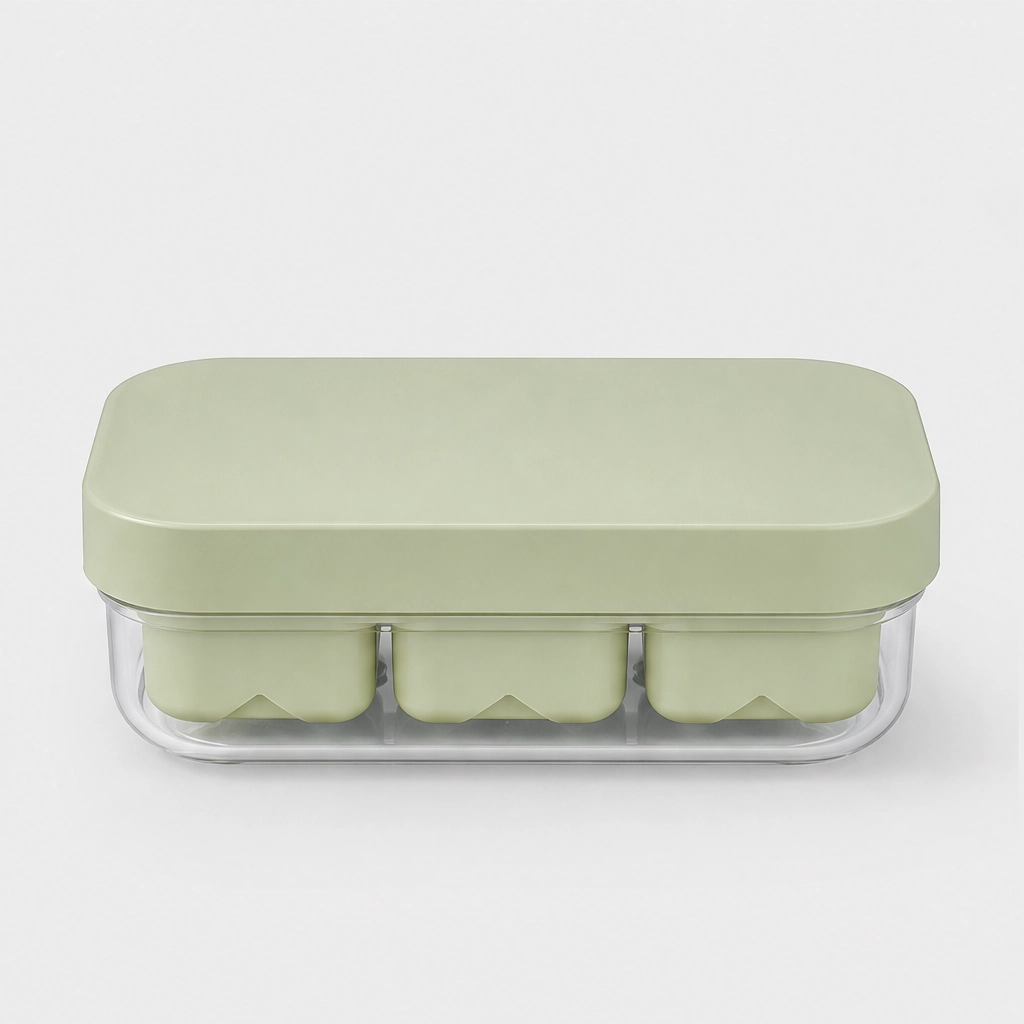 Snapfrost™ – Easy-Release 6-Cube Mini Ice Tray with Leak-Proof Lid + 50% OFF