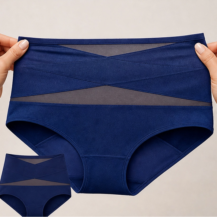 Cinchet™ – High-Waisted Cross Tummy Control Shaping Briefs + 50% OFF