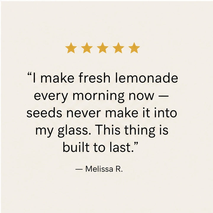 Zestwell™ – Stainless Steel Hand Press Citrus Squeezer for Lemons, Limes &amp; Oranges + 50% OFF