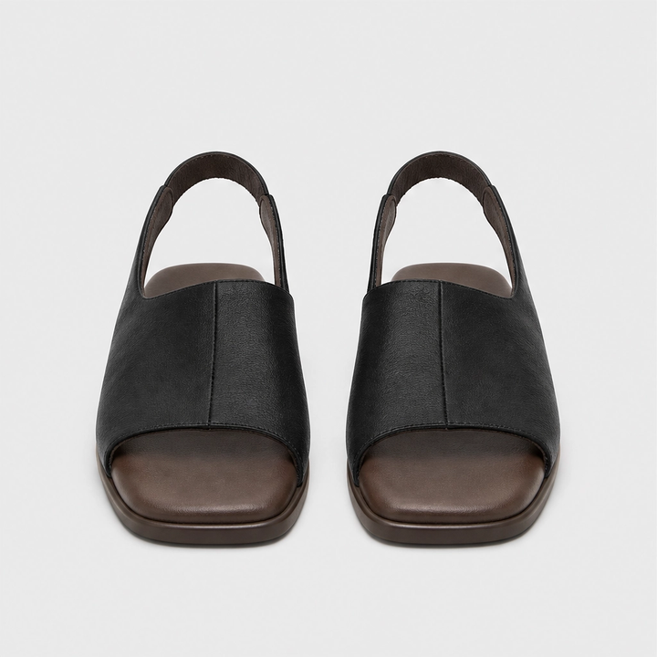 Salenza™ – Square-Toe Elastic Slingback Sandals for Women + 50% OFF
