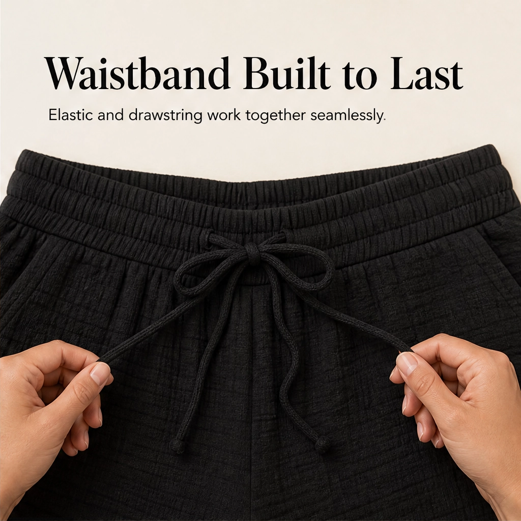 Breezelle™ – Adjustable-Waist Pocket Bermuda Shorts for Women + 50% OFF
