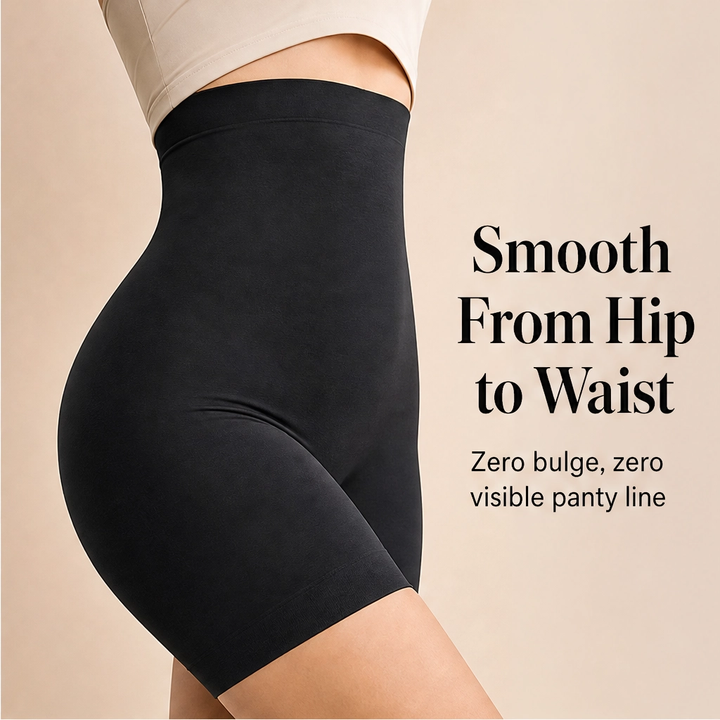 Sculptelle™ – High-Waist Tummy-Control Butt-Lifting Shaping Shorts + 50% OFF