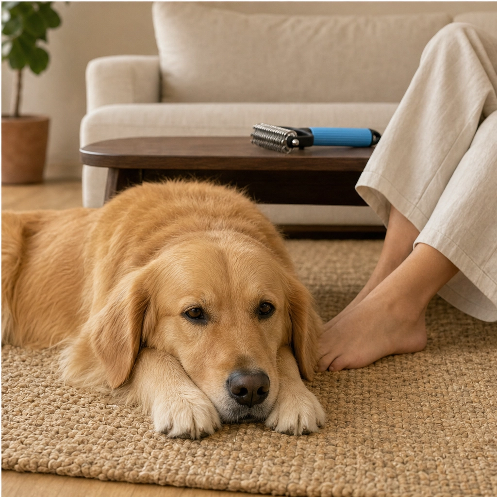 Furwell™ – Dual-Sided Dematting &amp; Deshedding Comb for Dogs &amp; Cats + 50% OFF