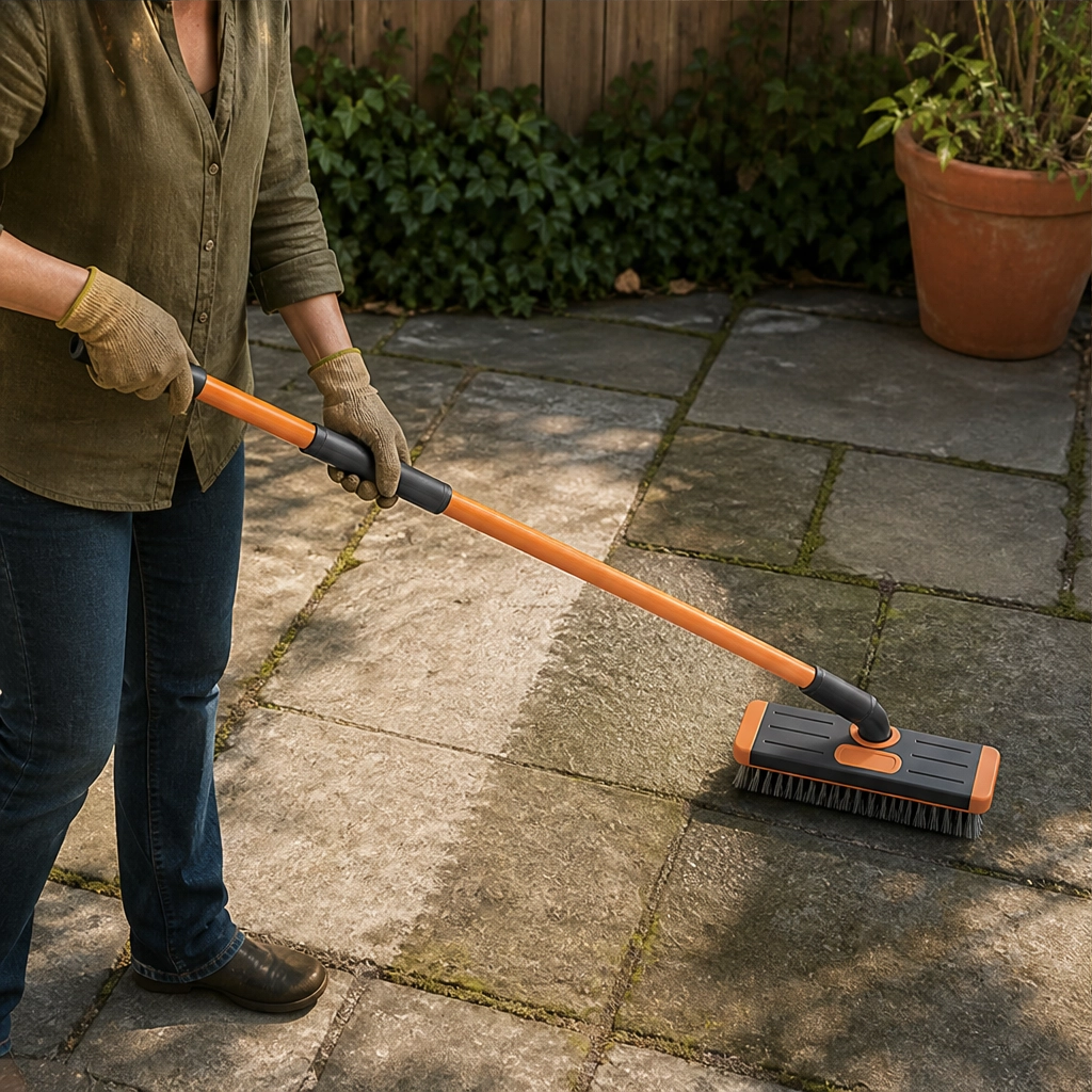 Mossridge™ – 3-in-1 Stand-Up Wire Brush Weed Remover for Patios &amp; Pavers + 50% OFF