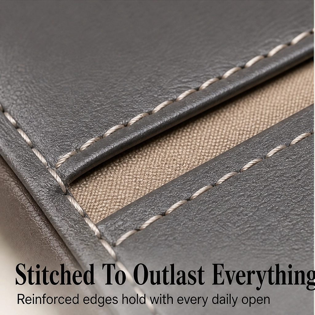 Vaulden – RFID-Blocking Zip-Around Slim Leather Wallet with ID Window + 50% OFF