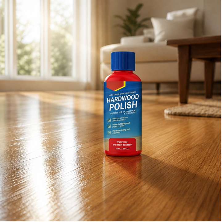 Grainwell™ – High-Gloss Hardwood Polish for Floors &amp; Furniture | Fills Scratches, Restores Shine, Waterproof Seal+ 50% OFF