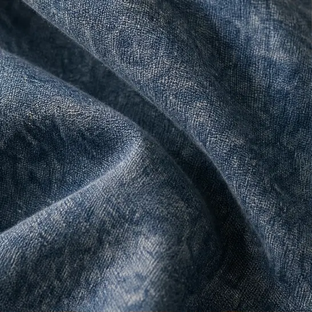 Wisteria™ – Ruffle-Trim Open-Front Lightweight Denim Jacket + 50% OFF