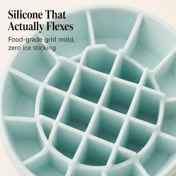 Frostwick™ – Press-to-Release Silicone Ice Cube Cup with Snap-Out Cubes &amp; Stackable Design + 50% OFF