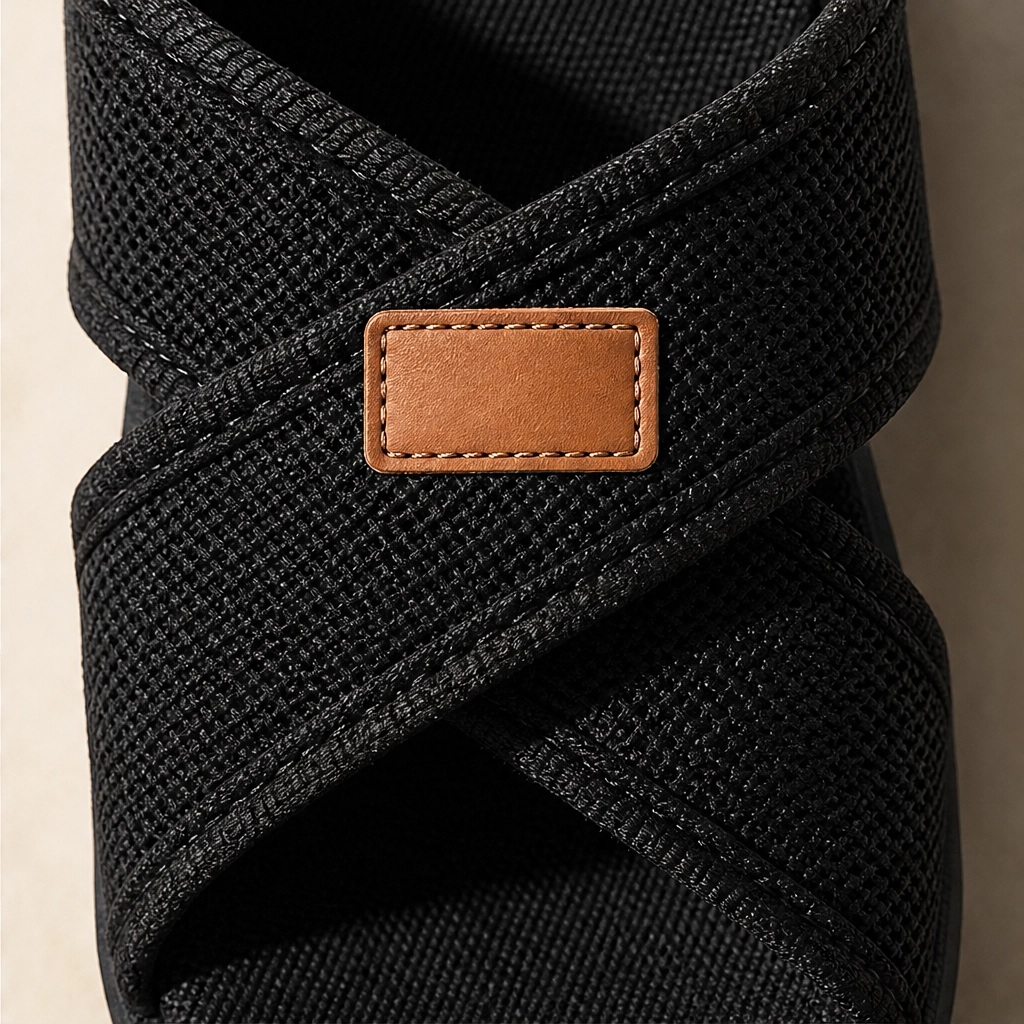 Driftwell™ – Crossband Slip-On Slide Sandals for Effortless Summer Comfort + 50% OFF