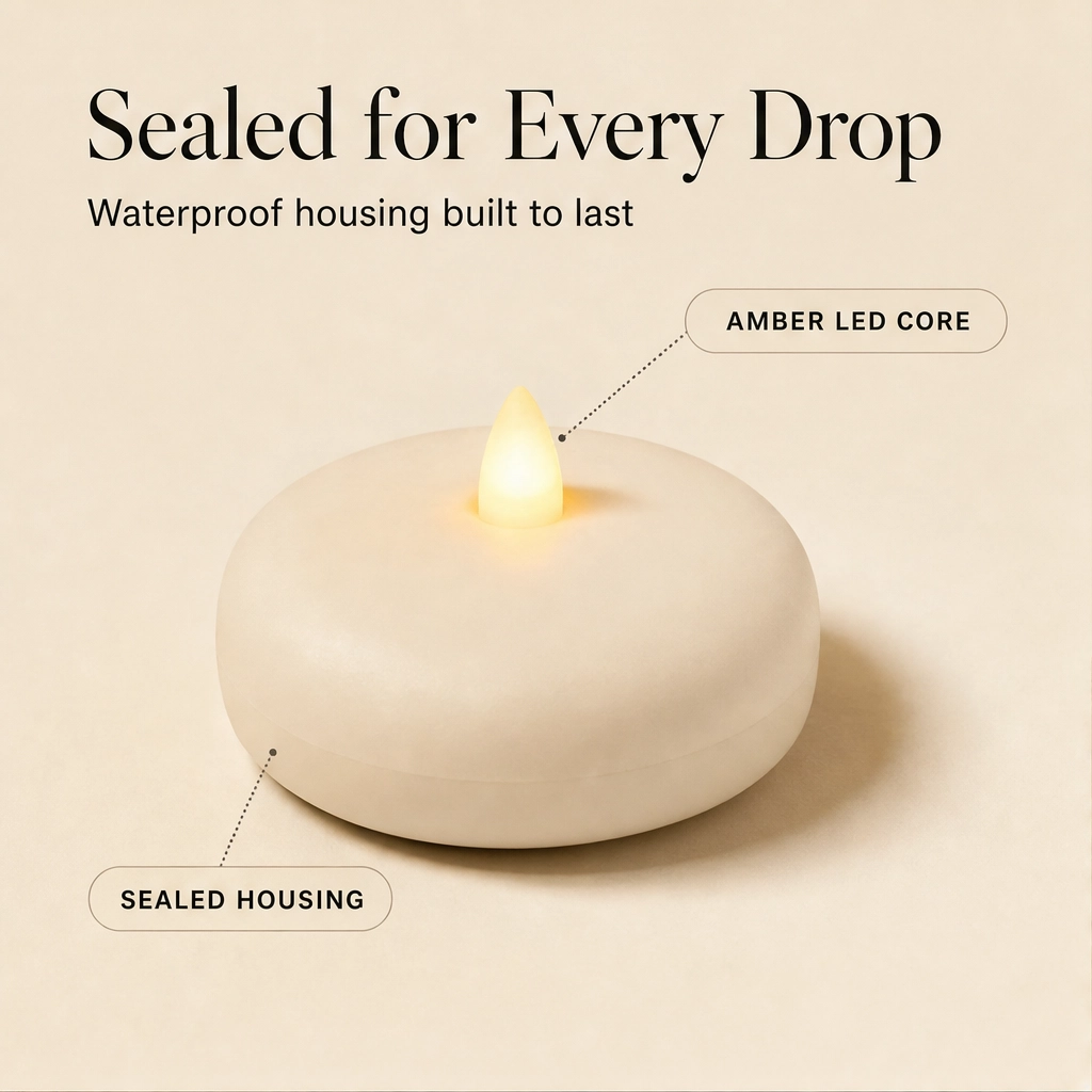 Vesper™ – Waterproof Flameless Floating LED Candles + 50% OFF