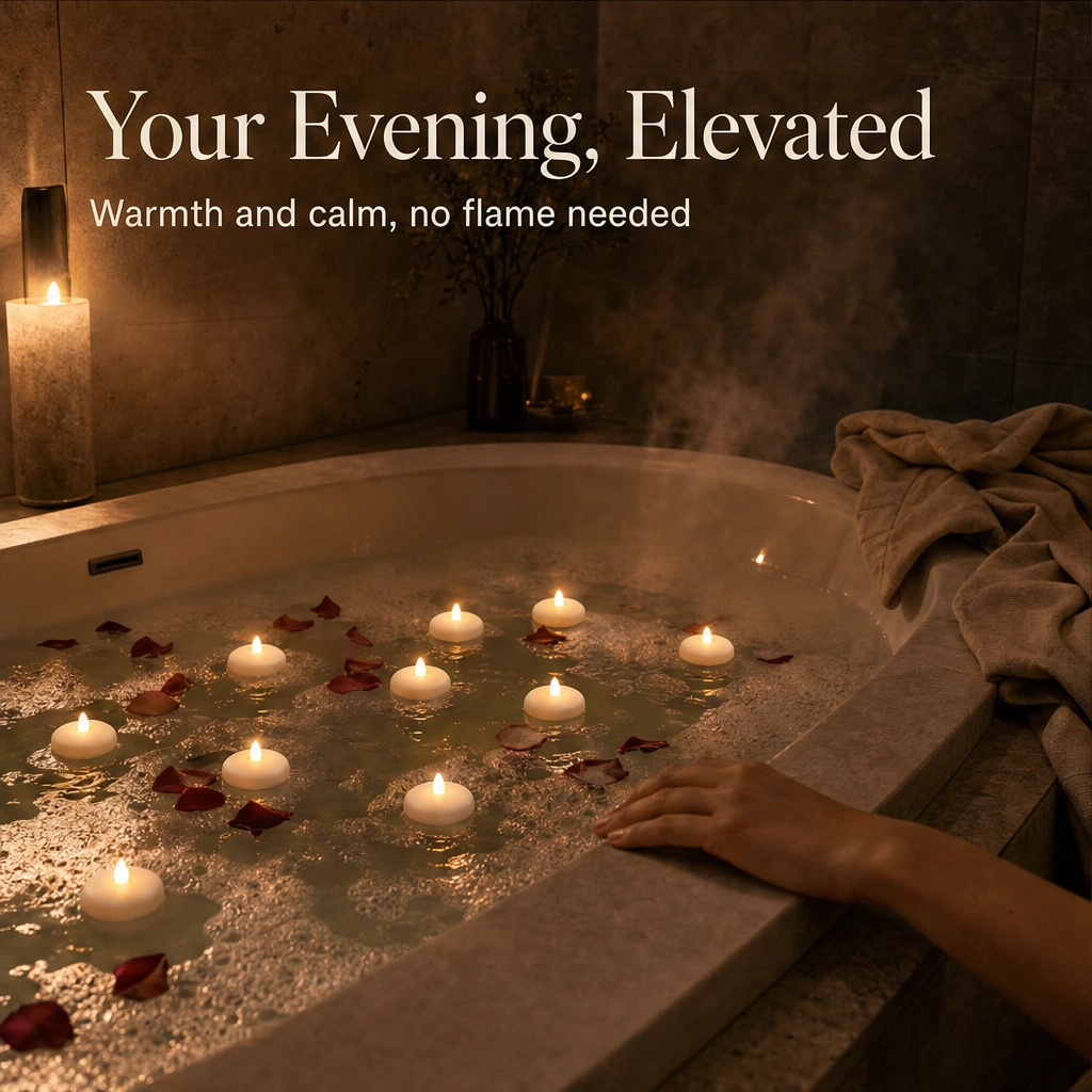 Vesper™ – Waterproof Flameless Floating LED Candles + 50% OFF