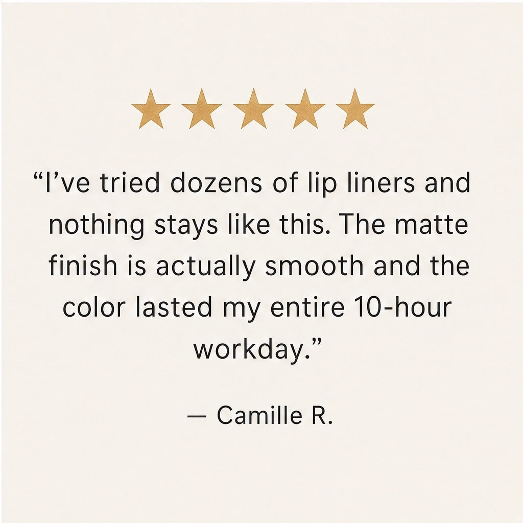 Pouté™ – Velvet Matte Lip Liner Set | 12 Smudge-Proof Shades + 50% OFF