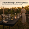 Tablecroft™ – Stretch-Fit Waterproof Elastic-Edge Table Cover + 50% OFF