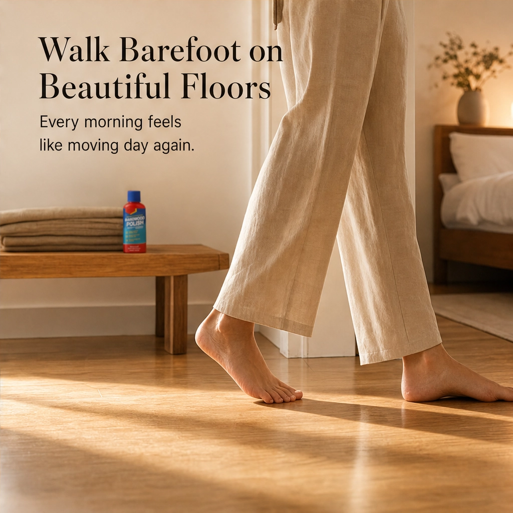 Grainwell™ – High-Gloss Hardwood Polish for Floors &amp; Furniture | Fills Scratches, Restores Shine, Waterproof Seal+ 50% OFF