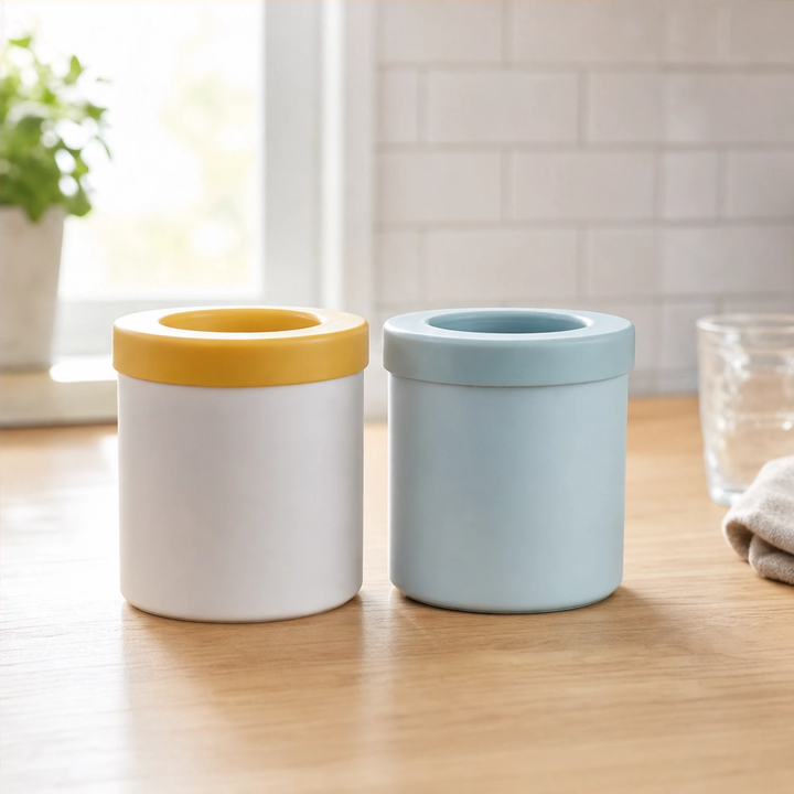 Frostwick™ – Press-to-Release Silicone Ice Cube Cup with Snap-Out Cubes &amp; Stackable Design + 50% OFF