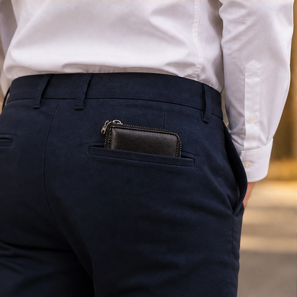 Vaulden – RFID-Blocking Zip-Around Slim Leather Wallet with ID Window + 50% OFF
