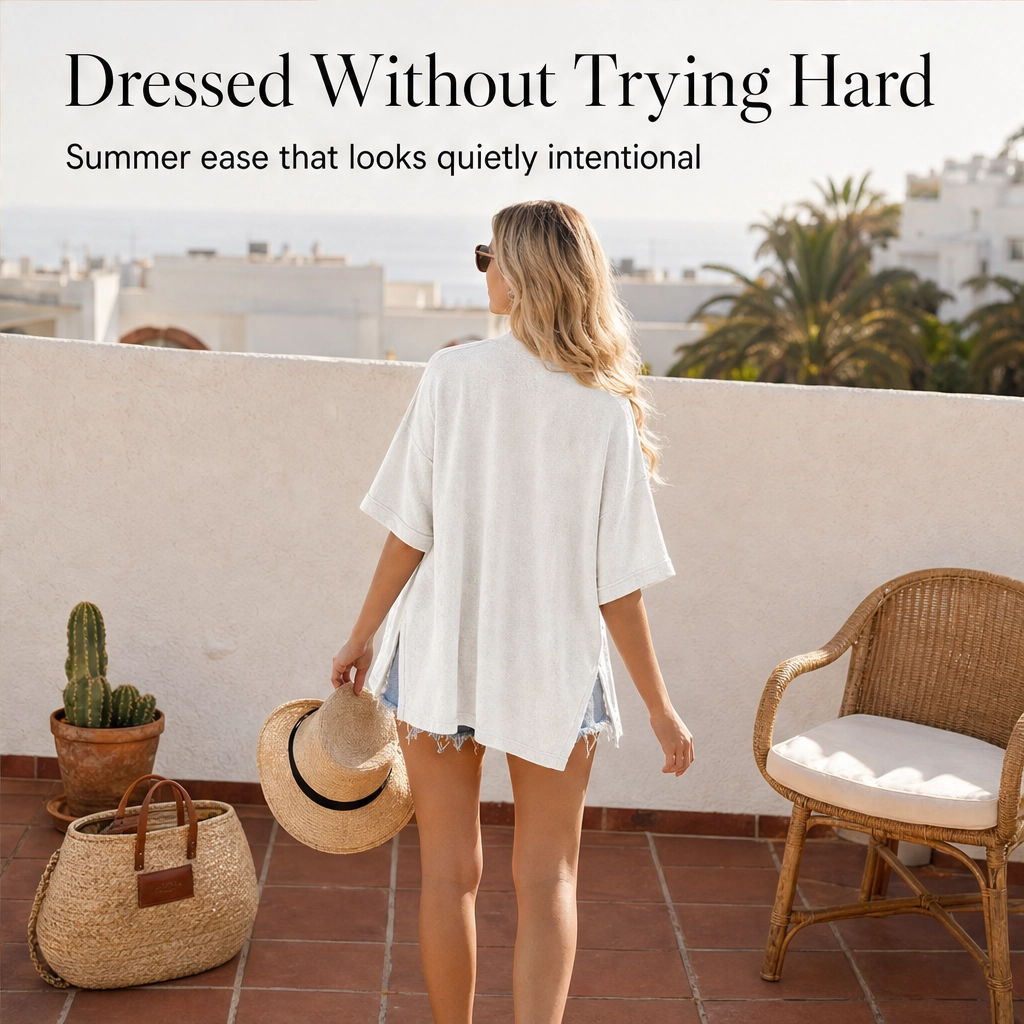 Marlowe™ – Flowy Open-Front Short Sleeve Summer Cardigan + 50% OFF