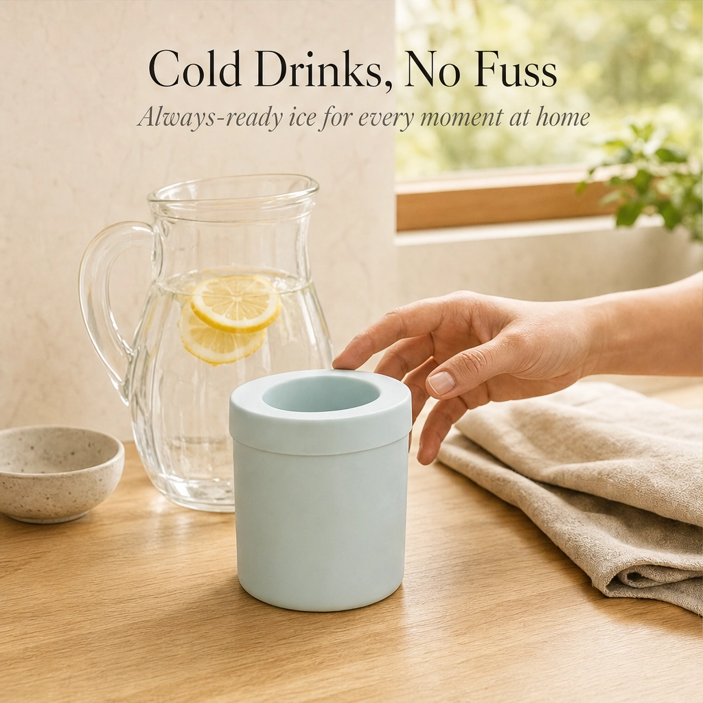 Frostwick™ – Press-to-Release Silicone Ice Cube Cup with Snap-Out Cubes &amp; Stackable Design + 50% OFF
