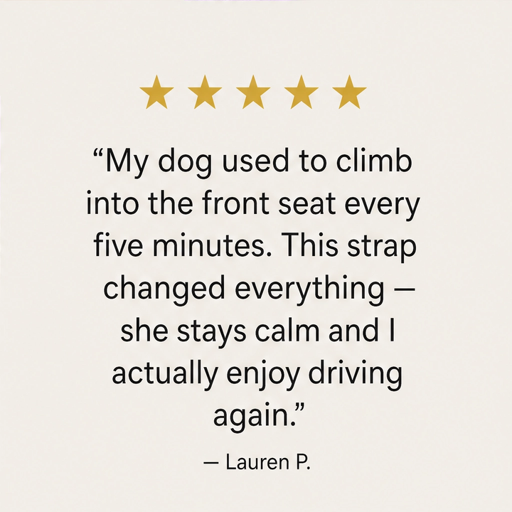 Anchorpaw™ – 2-in-1 Adjustable Dog Car Seat Belt &amp; Walking Leash + 50% OFF