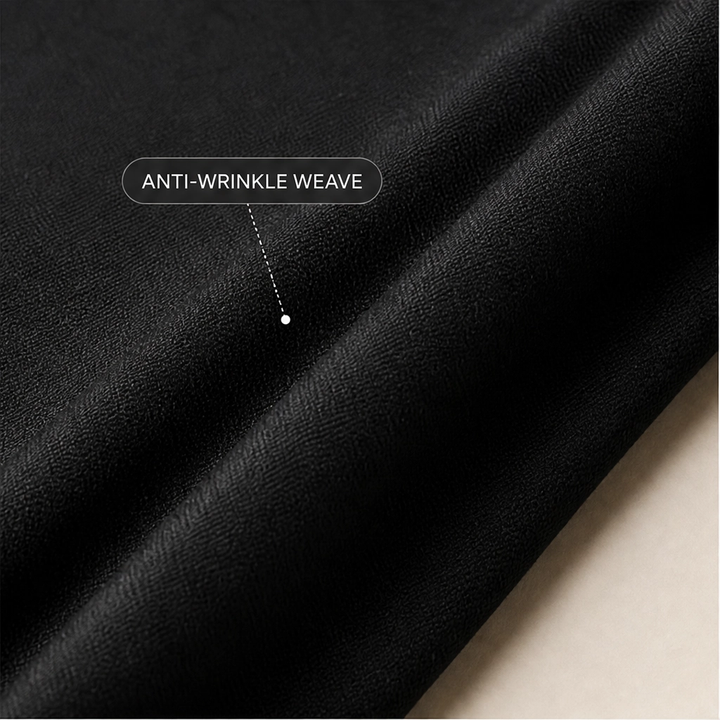 Beckford™ – Pleated Wide-Leg Suit Pants, Wrinkle-Resistant Drape Fabric + 50% OFF