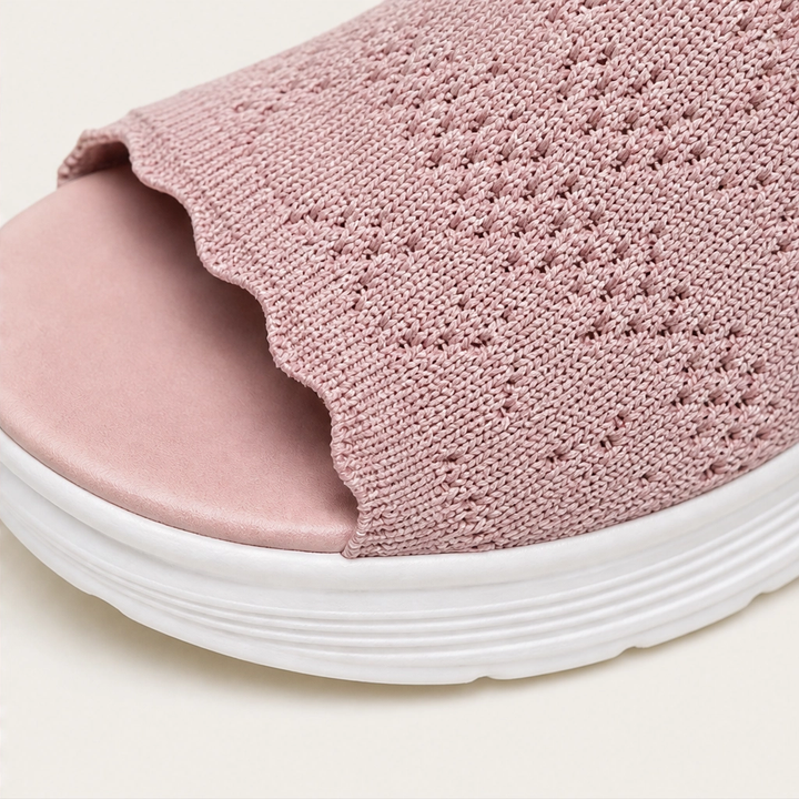 Willowstep™ – Breathable Knit Cushioned Platform Sandals + 50% OFF