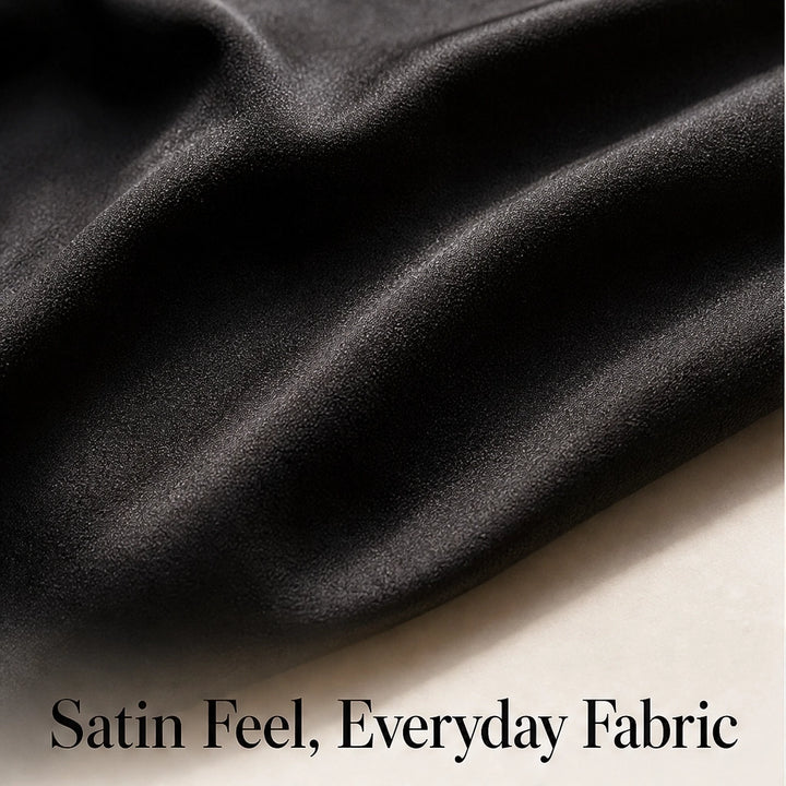 Drapelle™ – Cowl Neck Cap Sleeve Top with Twisted Hem + 50% OFF