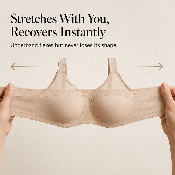 Soleva™ – Full-Coverage Wide-Band Comfort Minimizer Bra + 50% OFF