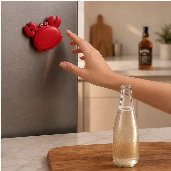 Pinchet – 3-in-1 Magnetic Crab Bottle Opener, Box Cutter &amp; Mini Scissors + 50% OFF